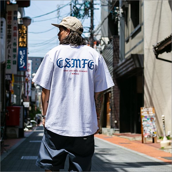 画像4: 【送料無料】CAPTAIN STREET CSMFG ベースボールシャツ ASH キャプテンストリート (4)