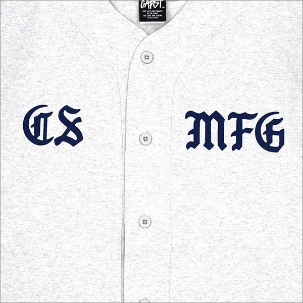 画像5: 【送料無料】CAPTAIN STREET CSMFG ベースボールシャツ ASH キャプテンストリート (5)