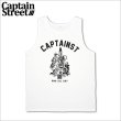画像1: CAPTAIN STREET SxT タンクトップ WHITE キャプテンストリート (1)