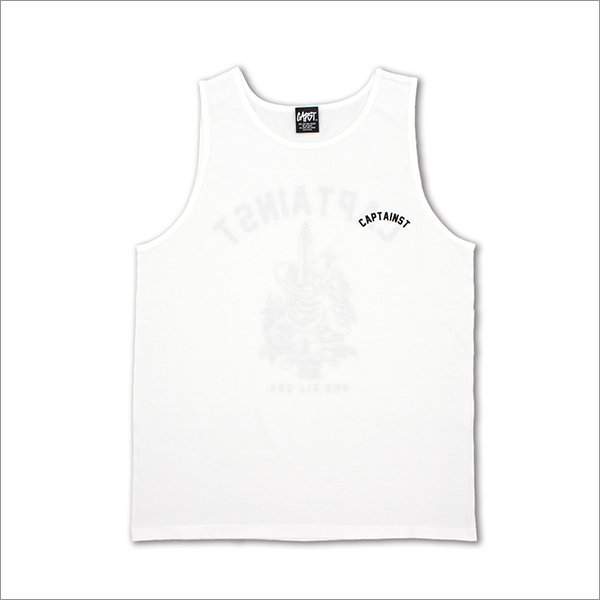 画像2: CAPTAIN STREET SxT タンクトップ WHITE キャプテンストリート (2)