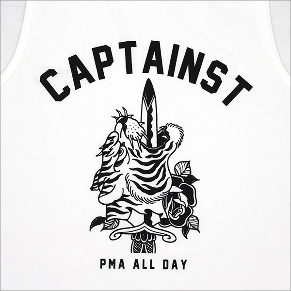 画像5: CAPTAIN STREET SxT タンクトップ WHITE キャプテンストリート (5)