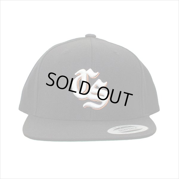 画像3: CAPTAIN STREET Old CS スナップバックキャップ BLACK キャプテンストリート (3)