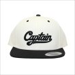 画像3: CAPTAIN STREET Can スナップバックキャップ BLACK/WHITE キャプテンストリート (3)