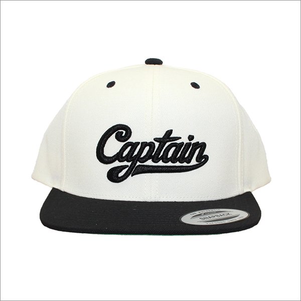 画像3: CAPTAIN STREET Can スナップバックキャップ BLACK/WHITE キャプテンストリート (3)