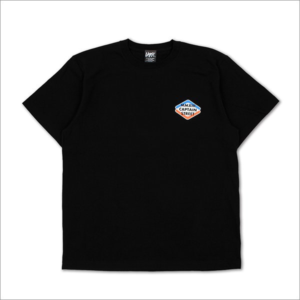 画像2: CAPTAIN STREET Rhombus Tシャツ BLACK キャプテンストリート (2)