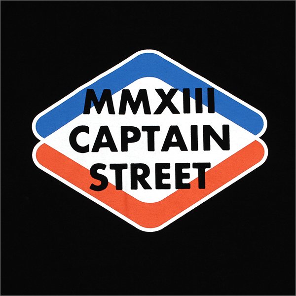 画像5: CAPTAIN STREET Rhombus Tシャツ BLACK キャプテンストリート (5)