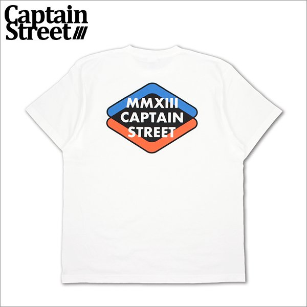 画像1: CAPTAIN STREET Rhombus Tシャツ WHITE キャプテンストリート (1)