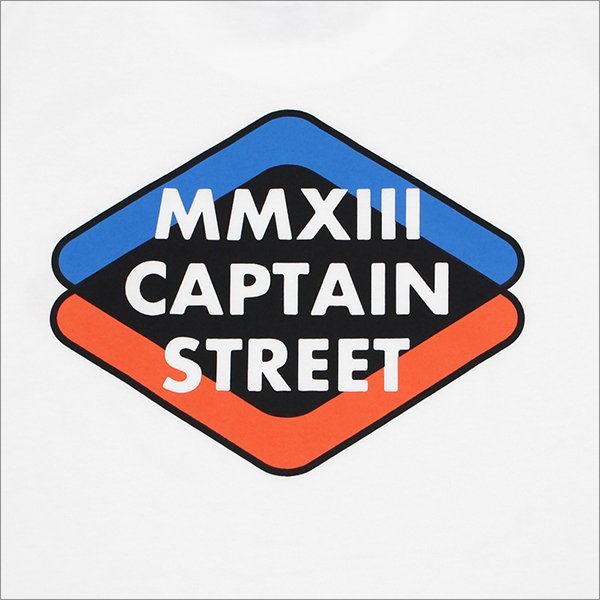 画像5: CAPTAIN STREET Rhombus Tシャツ WHITE キャプテンストリート (5)