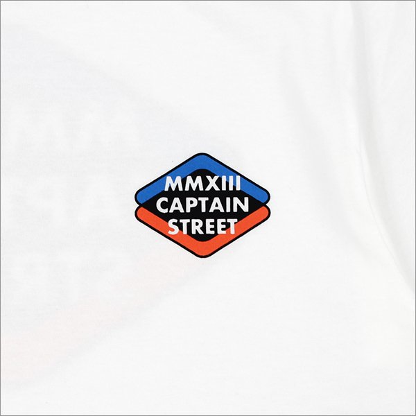 画像6: CAPTAIN STREET Rhombus Tシャツ WHITE キャプテンストリート (6)