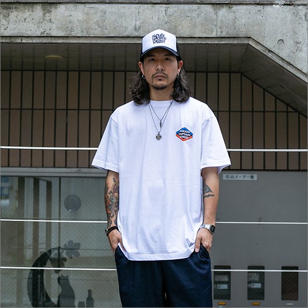 画像4: CAPTAIN STREET Rhombus Tシャツ WHITE キャプテンストリート (4)
