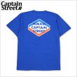 画像1: CAPTAIN STREET Rhombus Tシャツ BLUE キャプテンストリート (1)