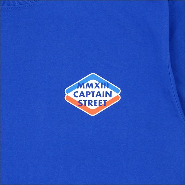 画像6: CAPTAIN STREET Rhombus Tシャツ BLUE キャプテンストリート (6)