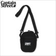 画像1: CAPTAIN STREET CAPST Logo Pouch BLACK キャプテンストリート (1)