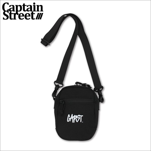 画像1: CAPTAIN STREET CAPST Logo Pouch BLACK キャプテンストリート (1)
