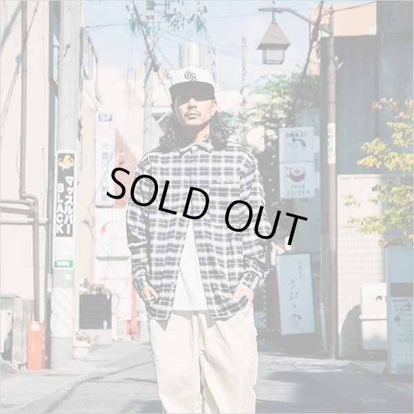 画像3: 【送料無料】CAPTAIN STREET CAPTAINST CHECK L/S シャツ BLACK キャプテンストリート (3)