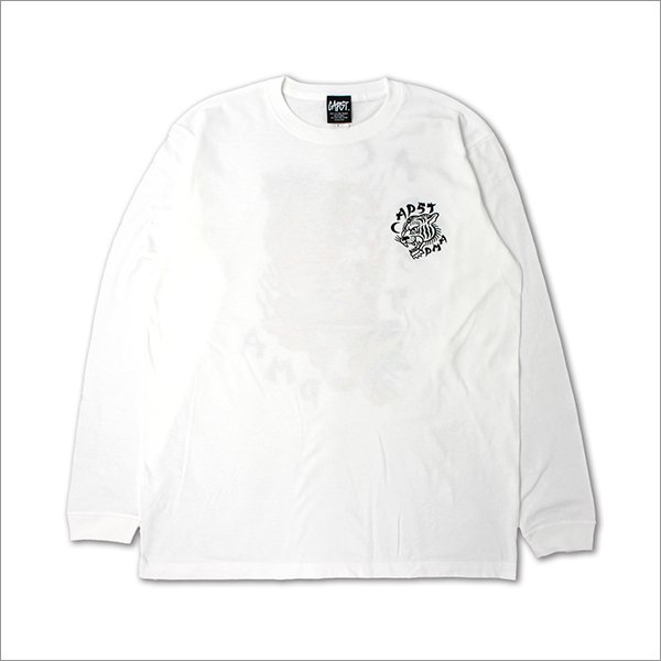 画像2: CAPTAIN STREET JST L/S Tシャツ WHITE キャプテンストリート (2)