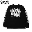 画像1: CAPTAIN STREET Tag L/S Tシャツ BLACK キャプテンストリート (1)