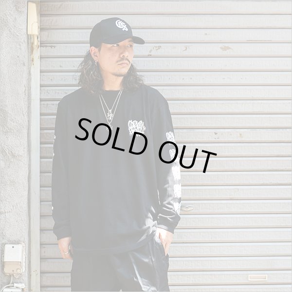 画像4: CAPTAIN STREET Tag L/S Tシャツ BLACK キャプテンストリート (4)