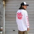 画像3: CAPTAIN STREET Tag L/S Tシャツ WHITE キャプテンストリート (3)