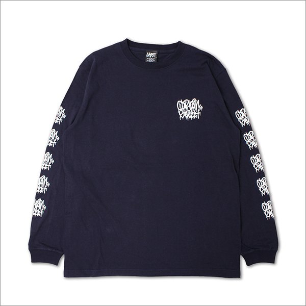 画像2: CAPTAIN STREET Tag L/S Tシャツ NAVY キャプテンストリート (2)