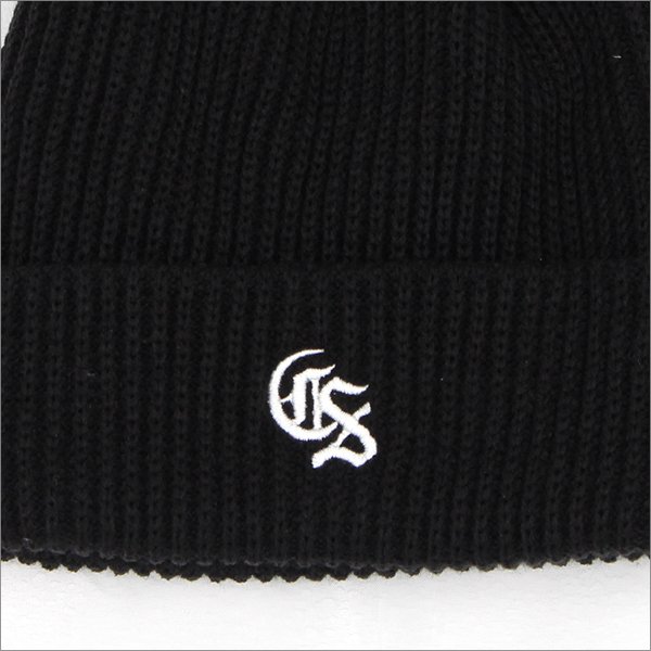画像3: CAPTAIN STREET Classic CS ニットキャップ BLACK キャプテンストリート (3)