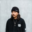画像2: CAPTAIN STREET CSMFG ニットキャップ BLACK キャプテンストリート (2)