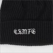画像3: CAPTAIN STREET CSMFG ニットキャップ BLACK キャプテンストリート (3)