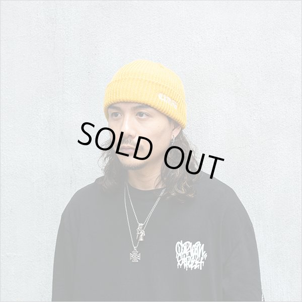 画像2: CAPTAIN STREET CSMFG ニットキャップ MUSTARDキャプテンストリート (2)