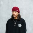 画像2: CAPTAIN STREET CSMFG ニットキャップ BURGUNDY キャプテンストリート (2)