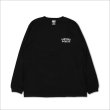 画像2: CAPTAIN STREET Butterfly L/S Tシャツ BLACK キャプテンストリート (2)