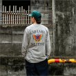 画像3: CAPTAIN STREET Butterfly L/S Tシャツ L.GRAY キャプテンストリート (3)