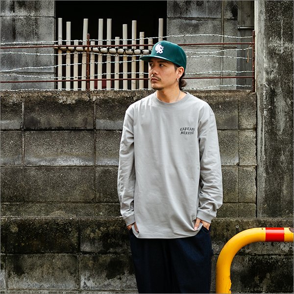 画像4: CAPTAIN STREET Butterfly L/S Tシャツ L.GRAY キャプテンストリート (4)