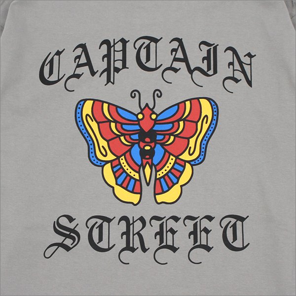 画像5: CAPTAIN STREET Butterfly L/S Tシャツ L.GRAY キャプテンストリート (5)