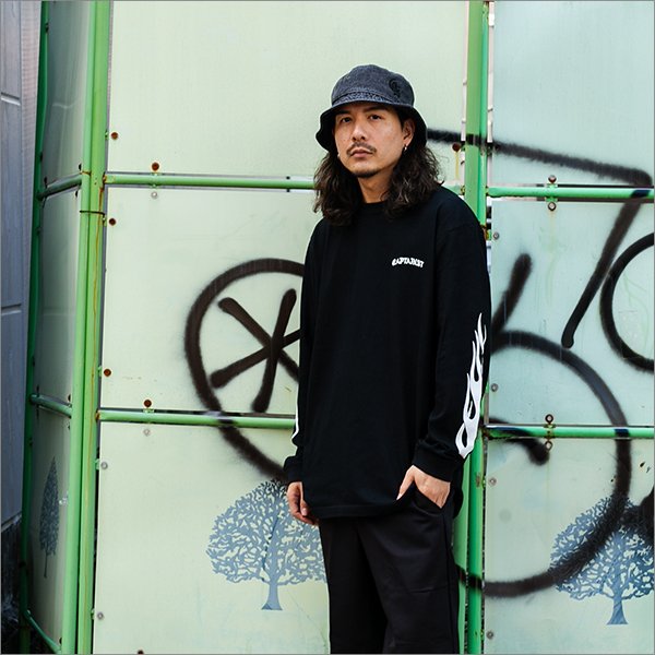 画像4: CAPTAIN STREET Eagle L/S Tシャツ BLACK キャプテンストリート (4)