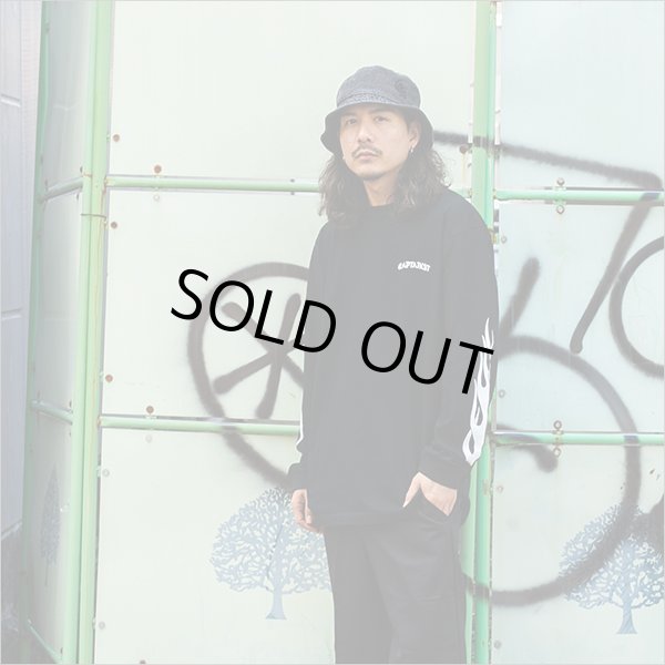 画像4: CAPTAIN STREET Eagle L/S Tシャツ BLACK キャプテンストリート (4)