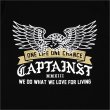 画像5: CAPTAIN STREET Eagle L/S Tシャツ BLACK キャプテンストリート (5)