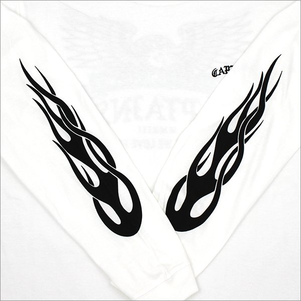 画像6: CAPTAIN STREET Eagle L/S Tシャツ WHITE キャプテンストリート (6)
