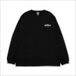 画像2: CAPTAIN STREET CRN Logo L/S Tシャツ BLACK キャプテンストリート (2)