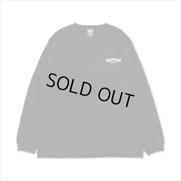 画像2: CAPTAIN STREET CRN Logo L/S Tシャツ BLACK キャプテンストリート (2)