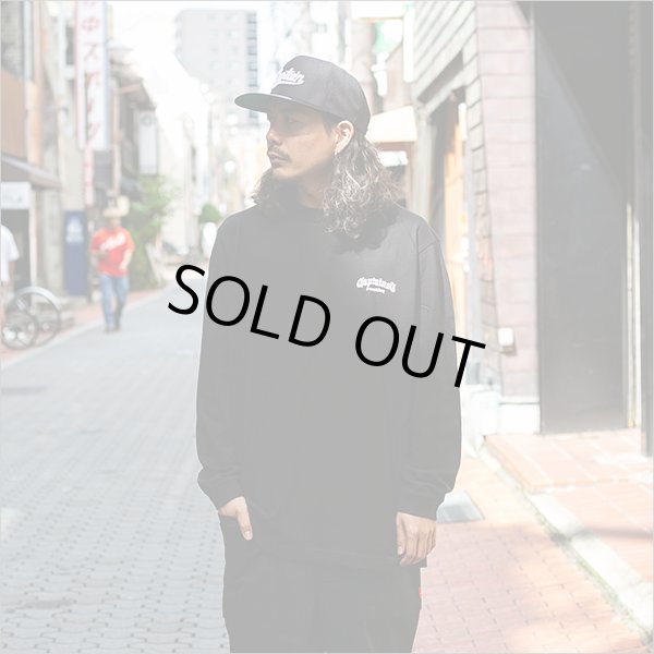 画像4: CAPTAIN STREET CRN Logo L/S Tシャツ BLACK キャプテンストリート (4)