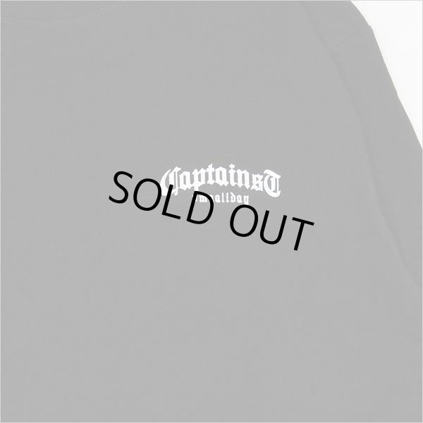 画像6: CAPTAIN STREET CRN Logo L/S Tシャツ BLACK キャプテンストリート (6)