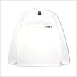 画像2: CAPTAIN STREET CRN Logo L/S Tシャツ WHITE キャプテンストリート (2)