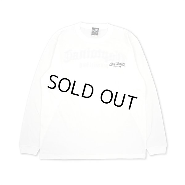画像2: CAPTAIN STREET CRN Logo L/S Tシャツ WHITE キャプテンストリート (2)