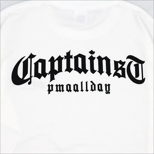 画像5: CAPTAIN STREET CRN Logo L/S Tシャツ WHITE キャプテンストリート (5)