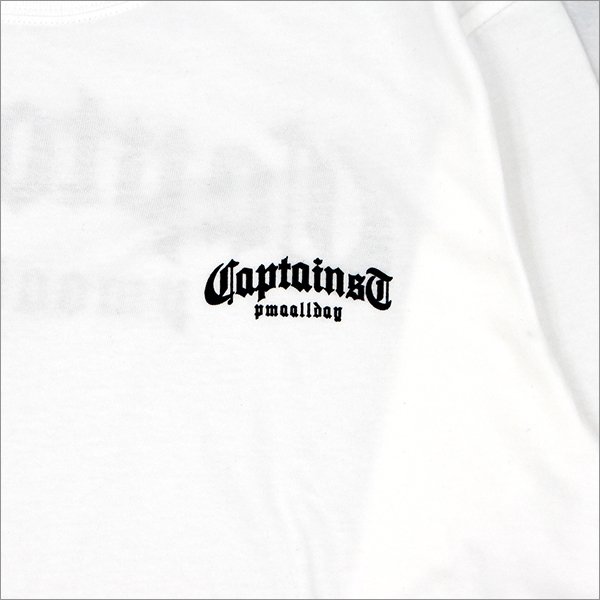 画像6: CAPTAIN STREET CRN Logo L/S Tシャツ WHITE キャプテンストリート (6)