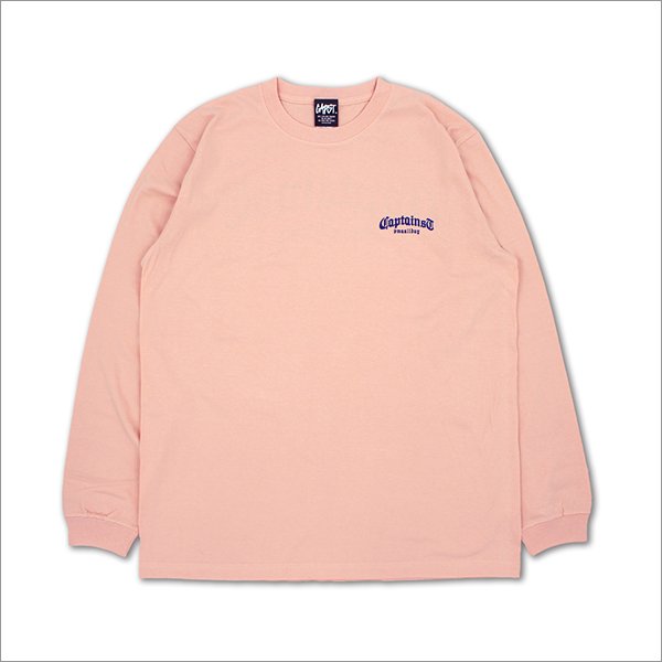 画像2: CAPTAIN STREET CRN Logo L/S Tシャツ PINK キャプテンストリート (2)
