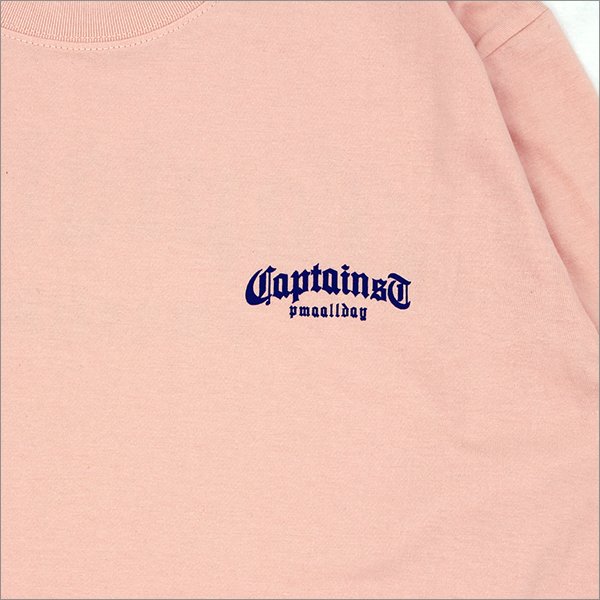 画像6: CAPTAIN STREET CRN Logo L/S Tシャツ PINK キャプテンストリート (6)