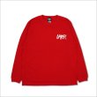 画像2: CAPTAIN STREET CAPST Logo L/S Tシャツ RED キャプテンストリート (2)