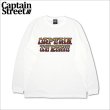 画像1: CAPTAIN STREET GD Logo L/S Tシャツ WHITE キャプテンストリート (1)