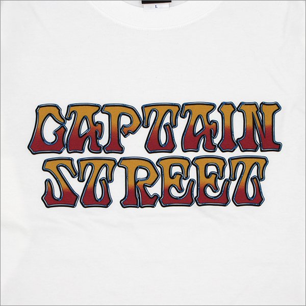 画像3: CAPTAIN STREET GD Logo L/S Tシャツ WHITE キャプテンストリート (3)